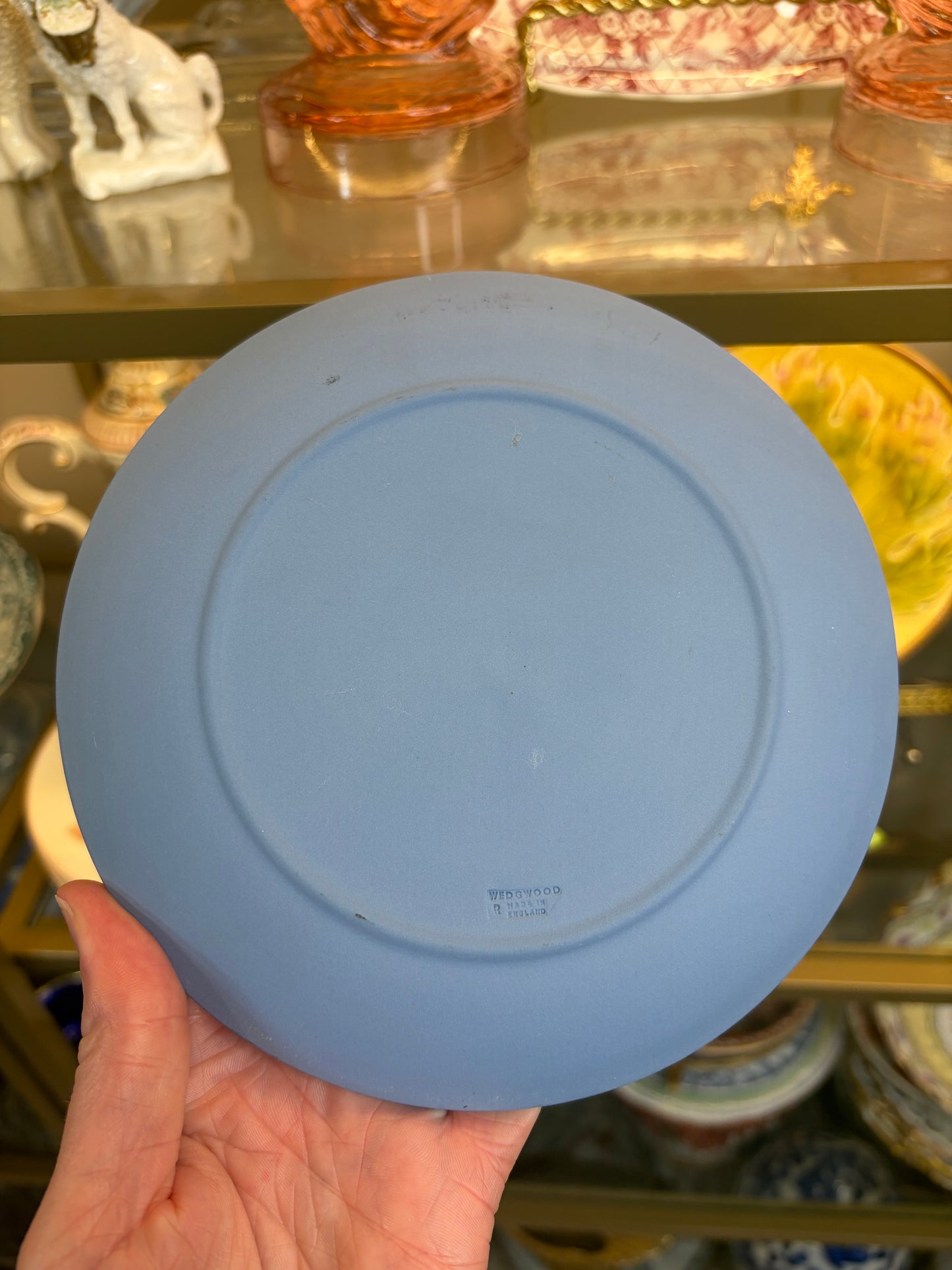 Rare Wedgwood lighthouse plate!