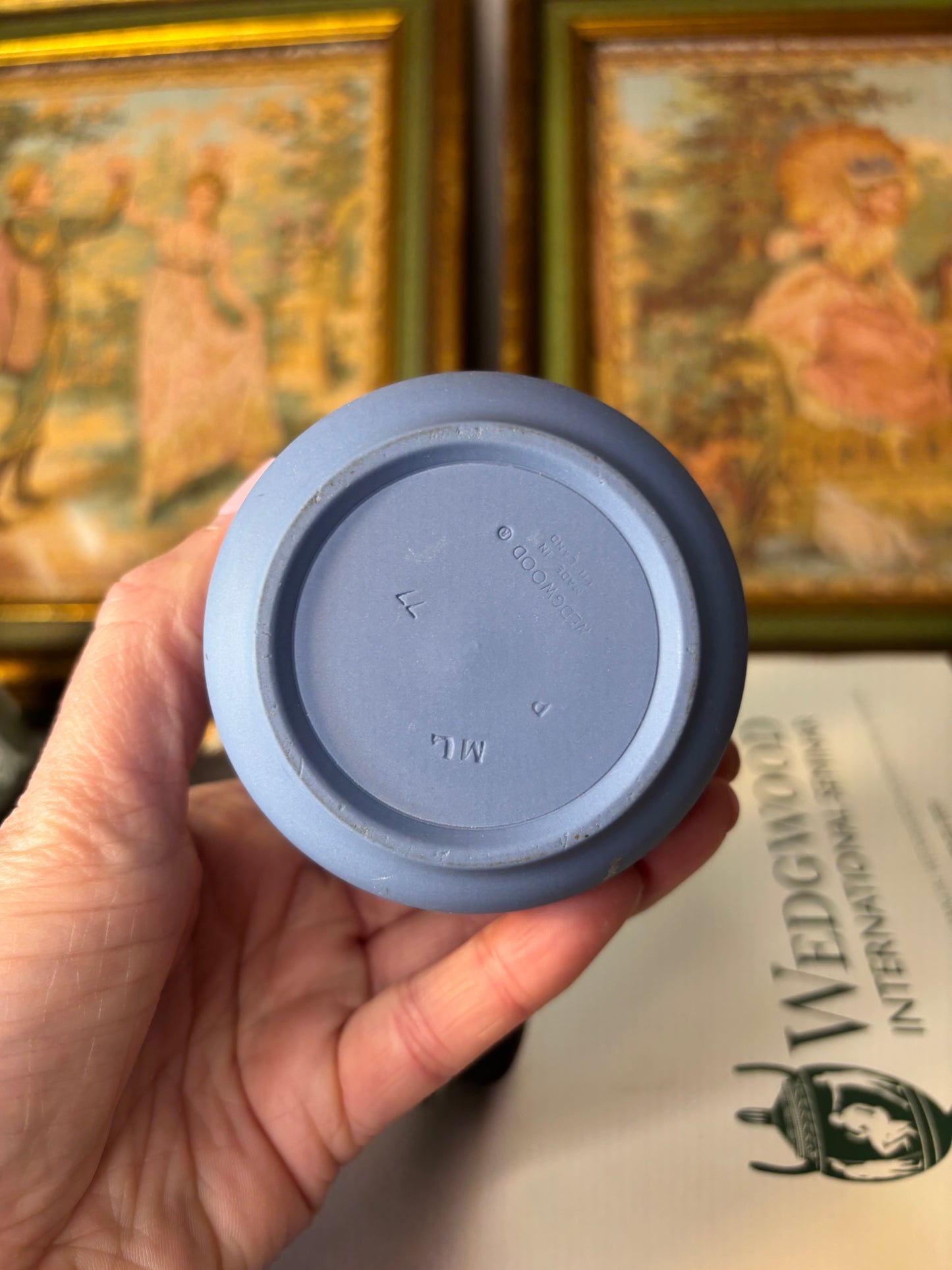 Wedgwood Jasperware vase!