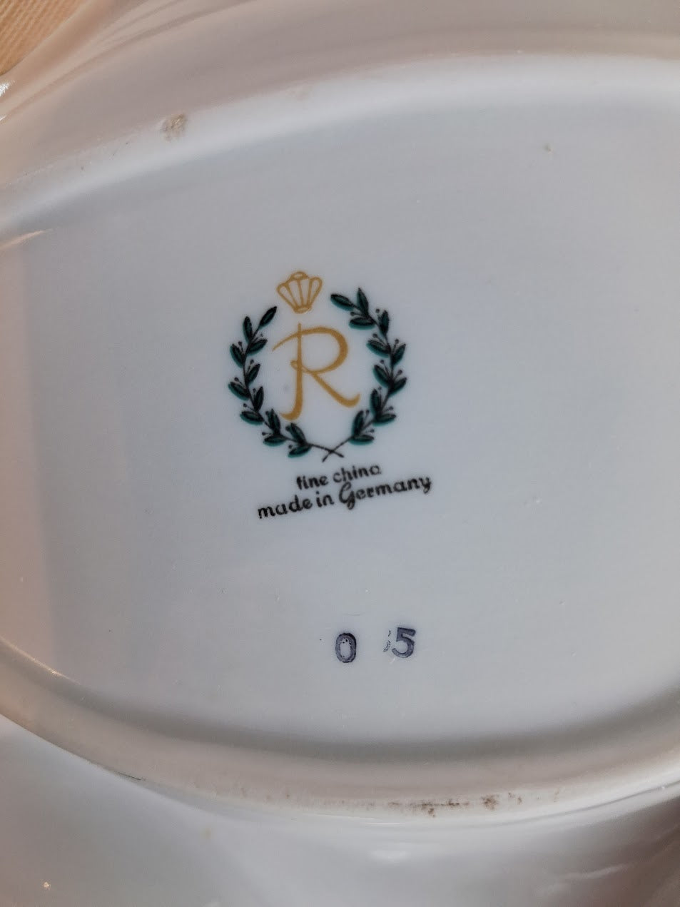 Vintage Reichenbach Porcelain 3 Section Dish, Just Stunning!!