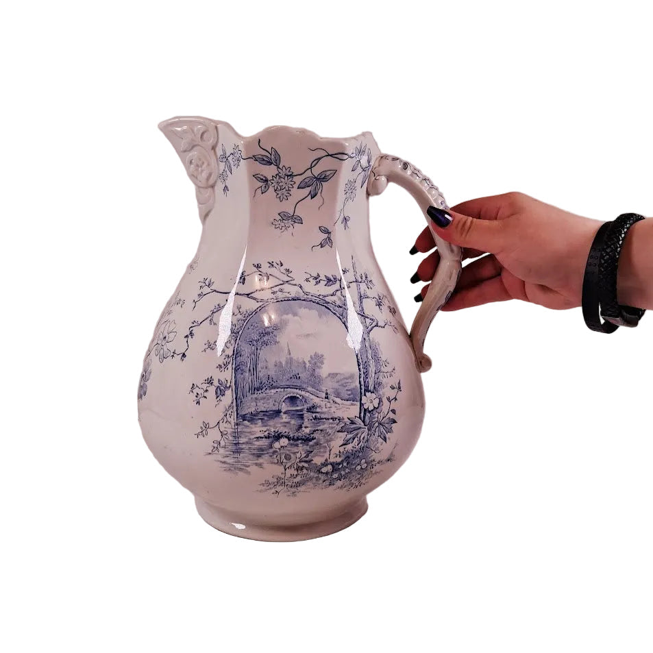 Rare Find!! 3 piece Pitcher set over 124 years old, absolutely Stunning!!