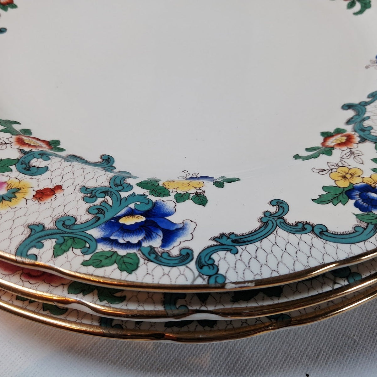 Vintage Royal Cauldon 8 piece Dinner Set, Very Nice!!