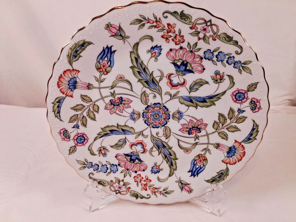 Andrea by Sadek Beautiful Floral Plate