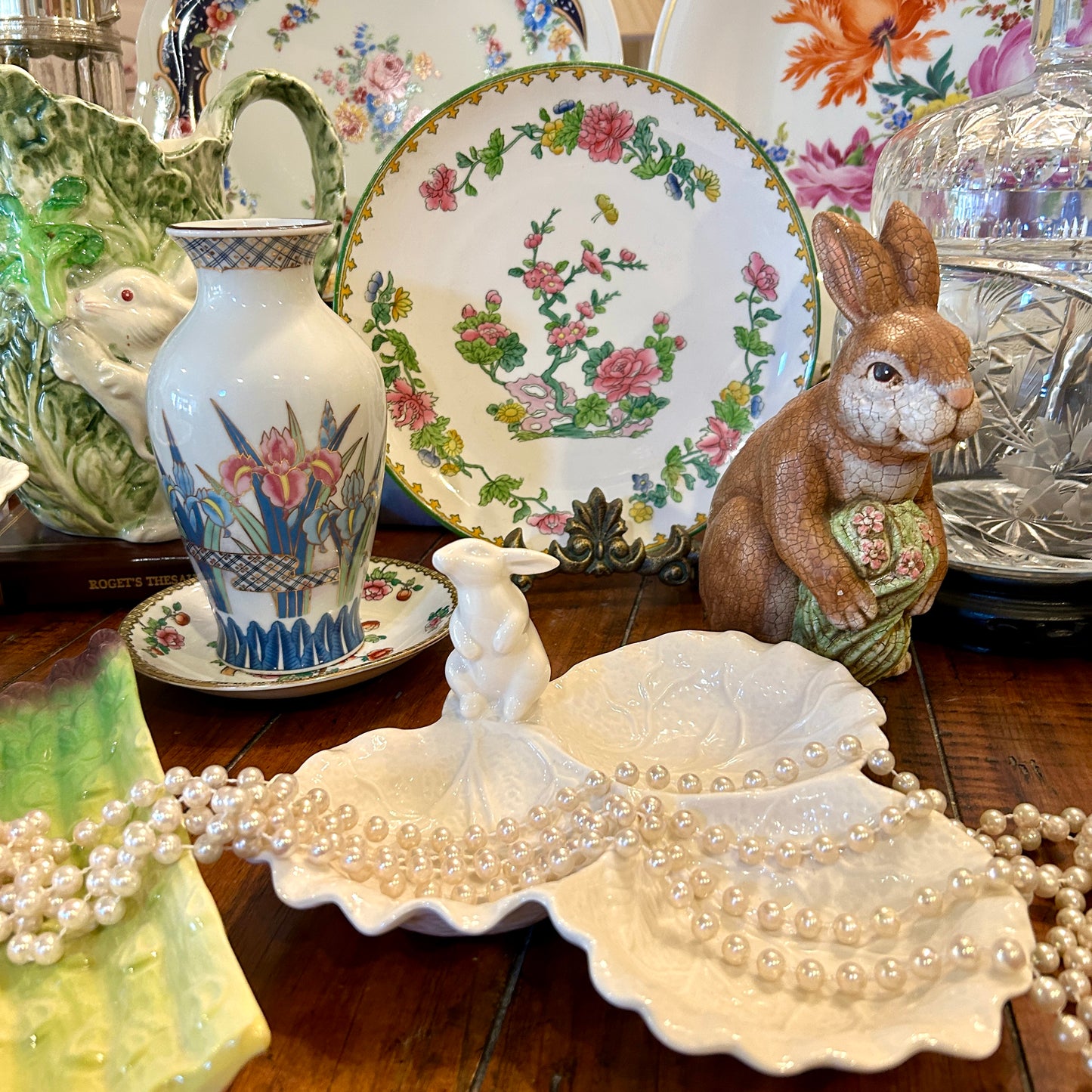 Antique Copeland Spode Indian tree round porcelain dinner plate