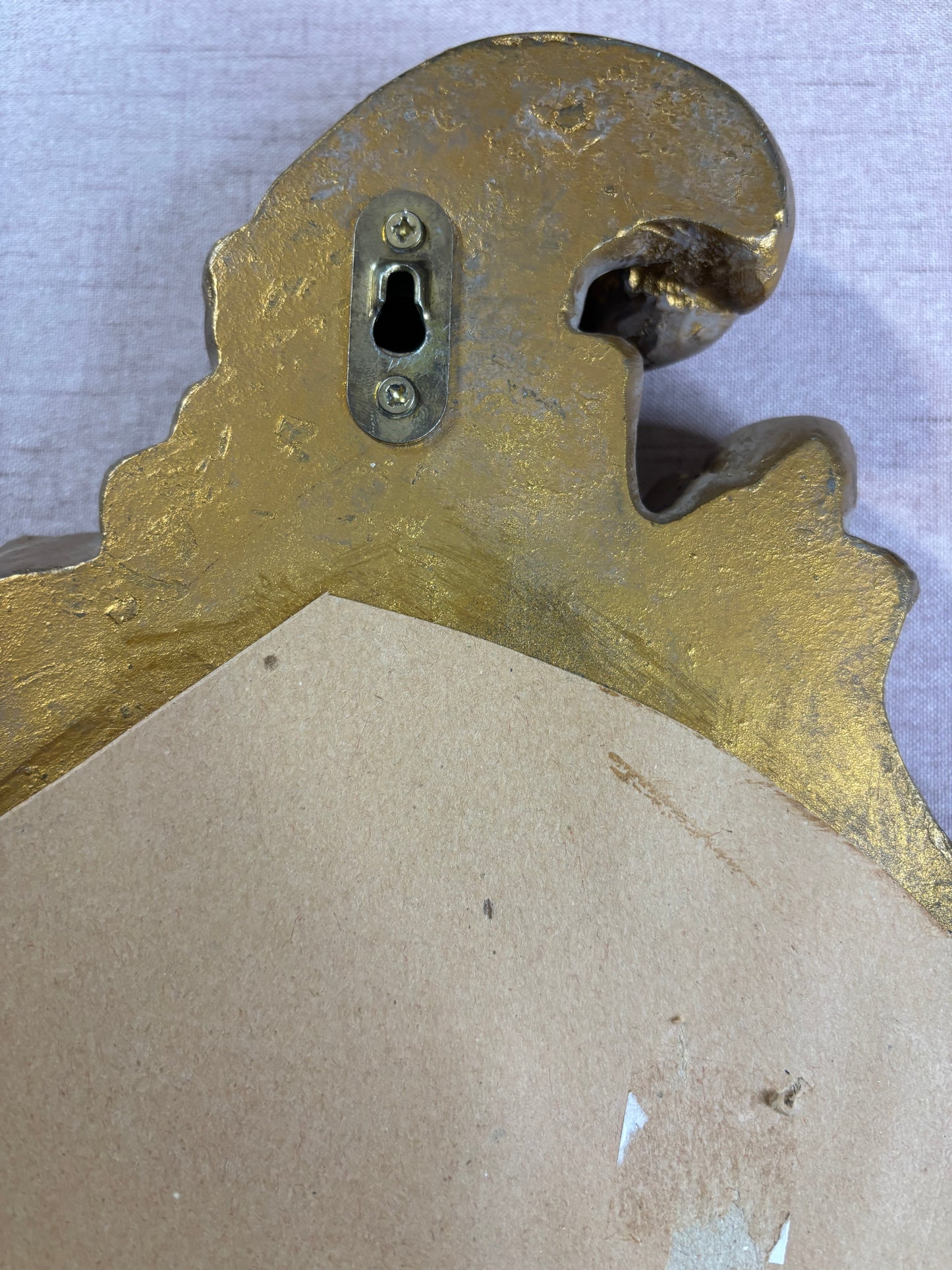 Gorgeous ornate scroll style mirror!