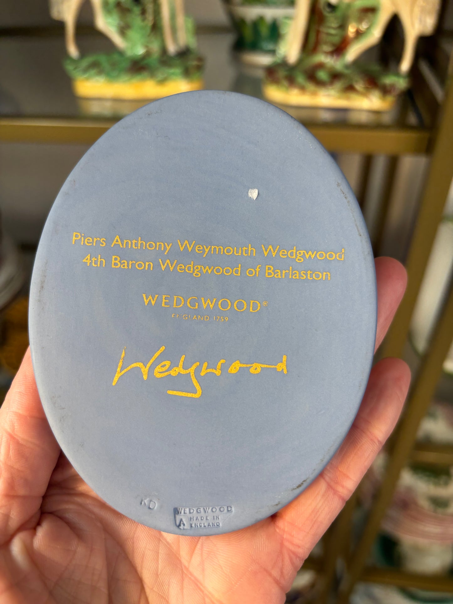 Collectible Wedgwood Cameo Plaque!