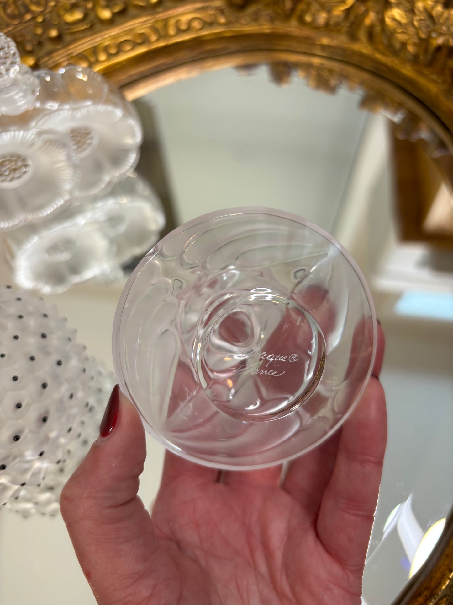 Stunning Lalique Thais perfume bottle!