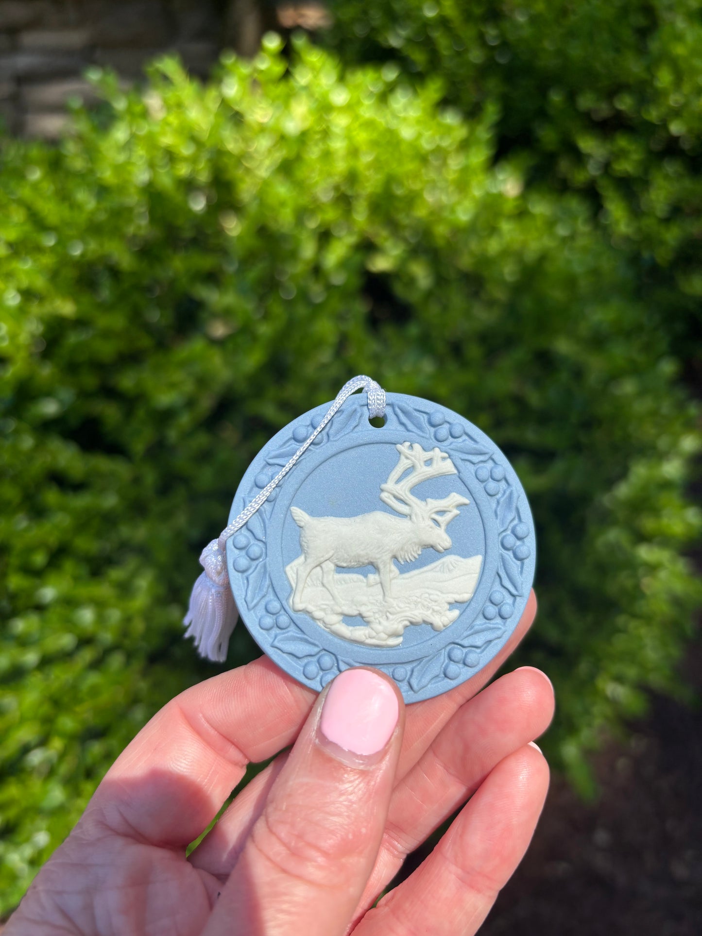 Lovely Wedgwood Moose ornament!