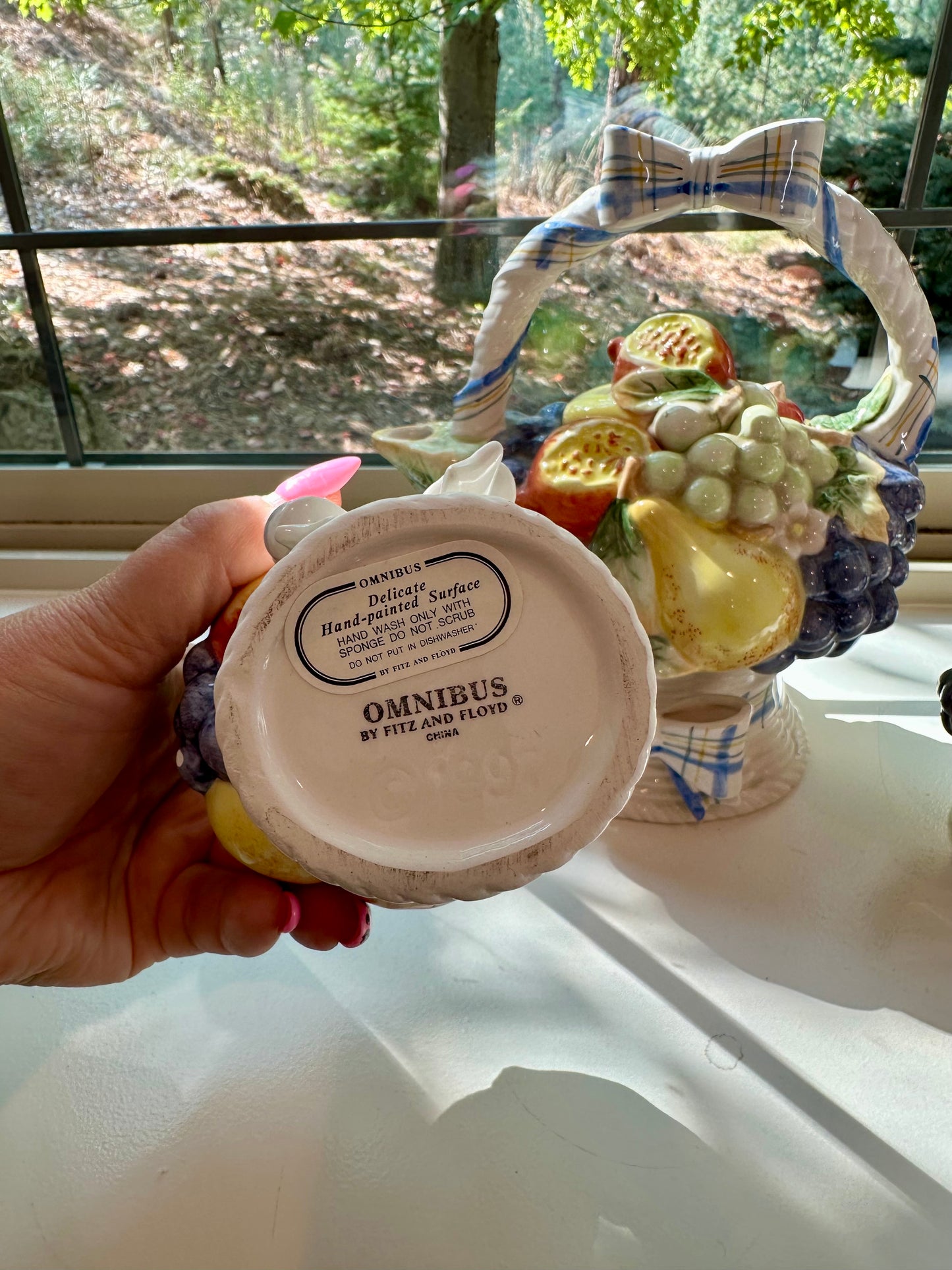 Vintage Fitz and Floyd 3-pc Tea Set, Circa 1997, 9”