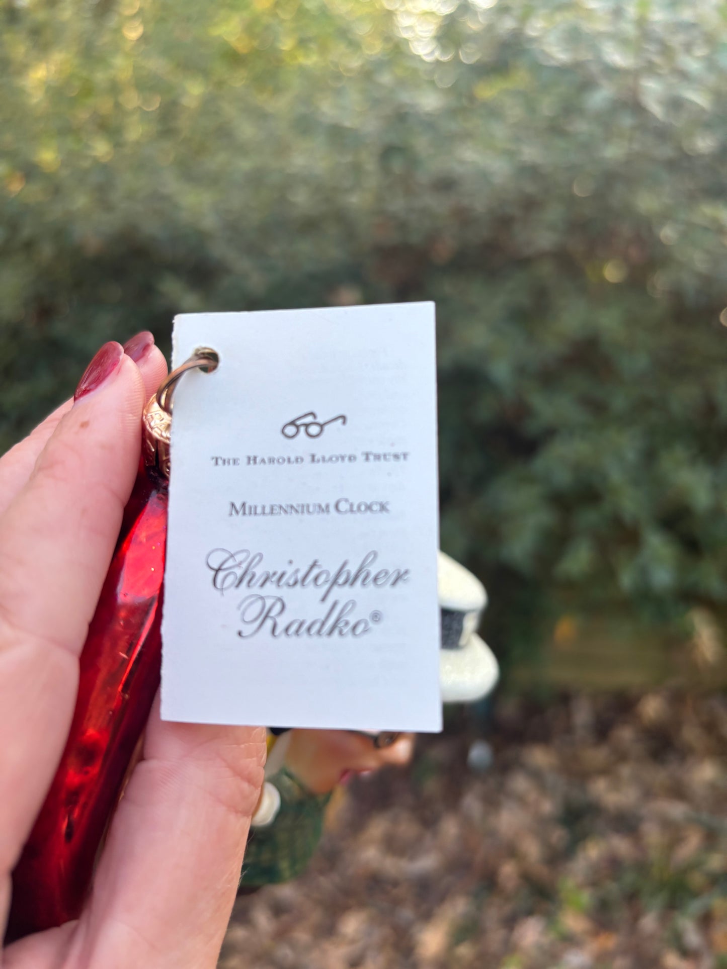 Radko Millennium ornament!