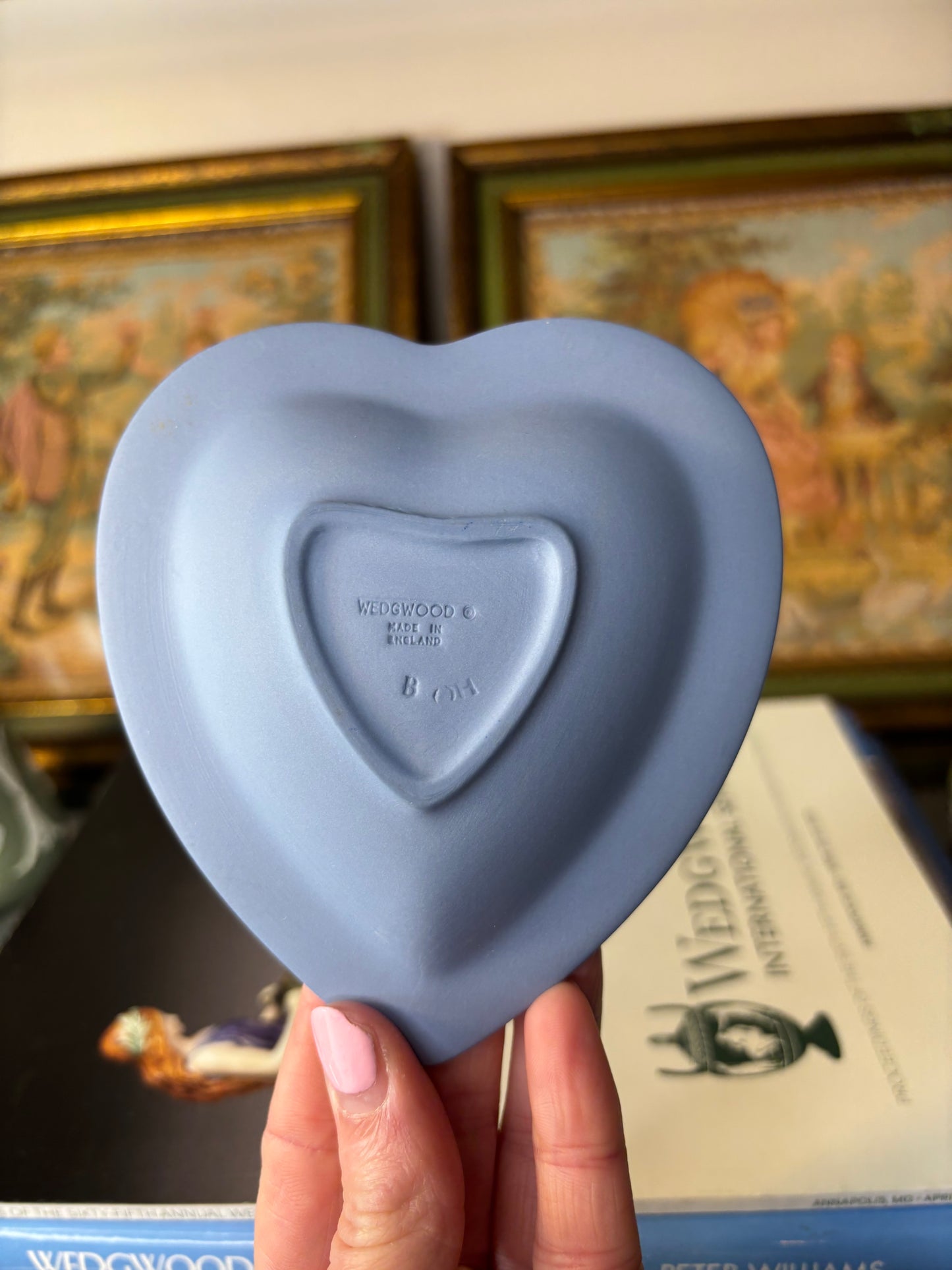 Wedgwood Jasperware trinket dish! As is!