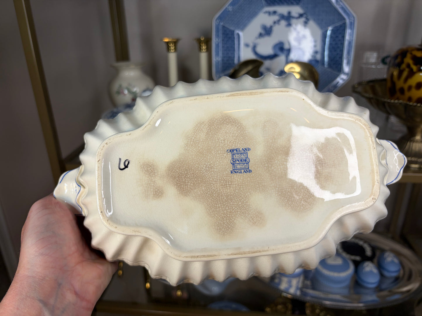 Lovely Copeland Spode lidded tureen! As is!