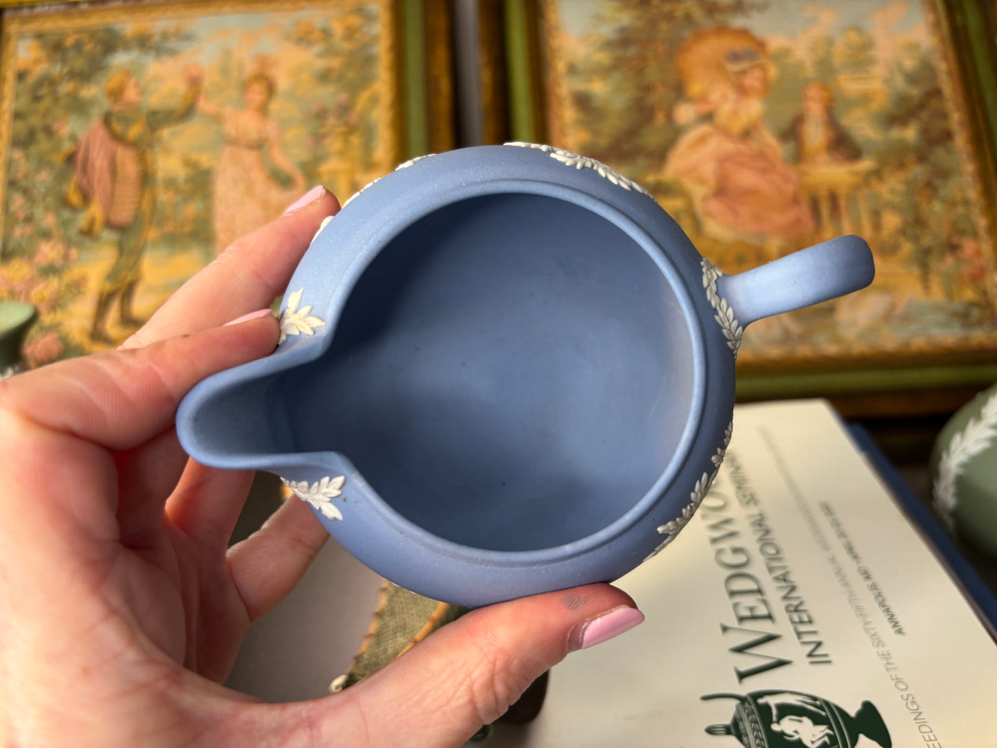 Wedgwood Jasperware creamer!