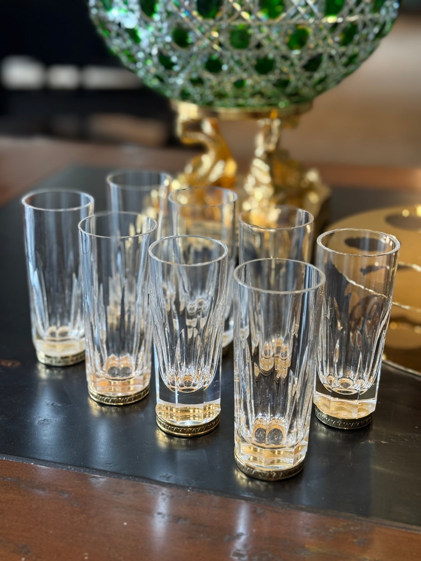 Rare 19.5” Cristal Benito French Crystal Vodka Service Set W/ Certificate of Authenticity & Appraisal | Charitable Offering