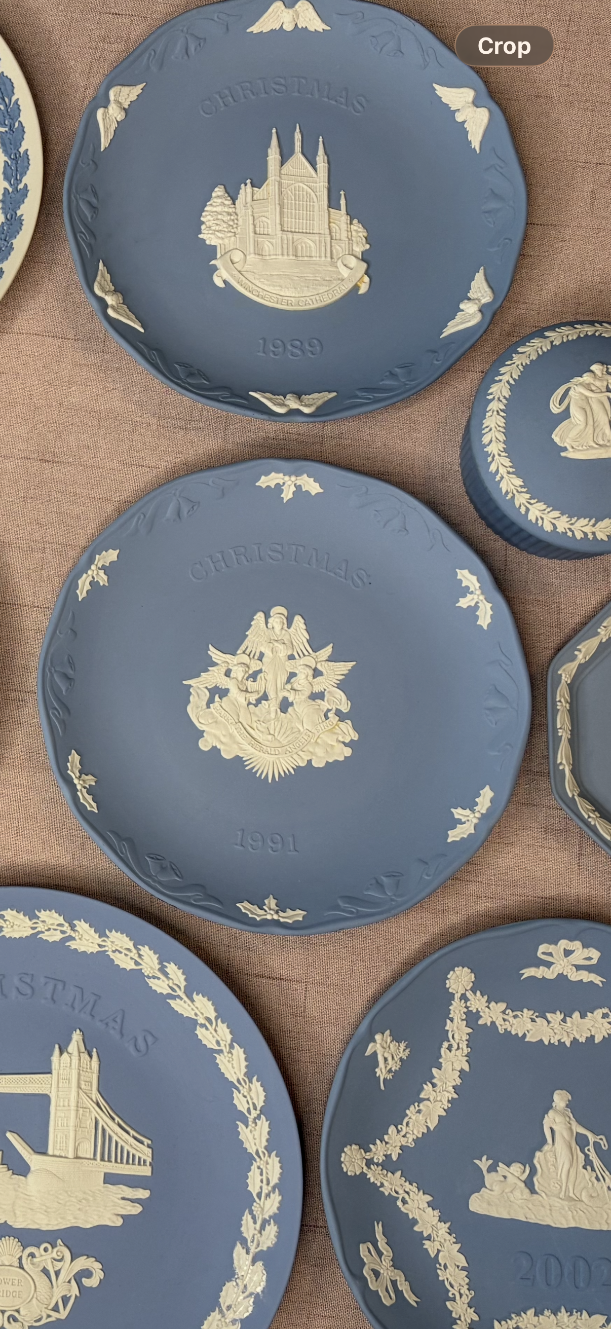Reserved! Wedgwood Christmas plate 1991