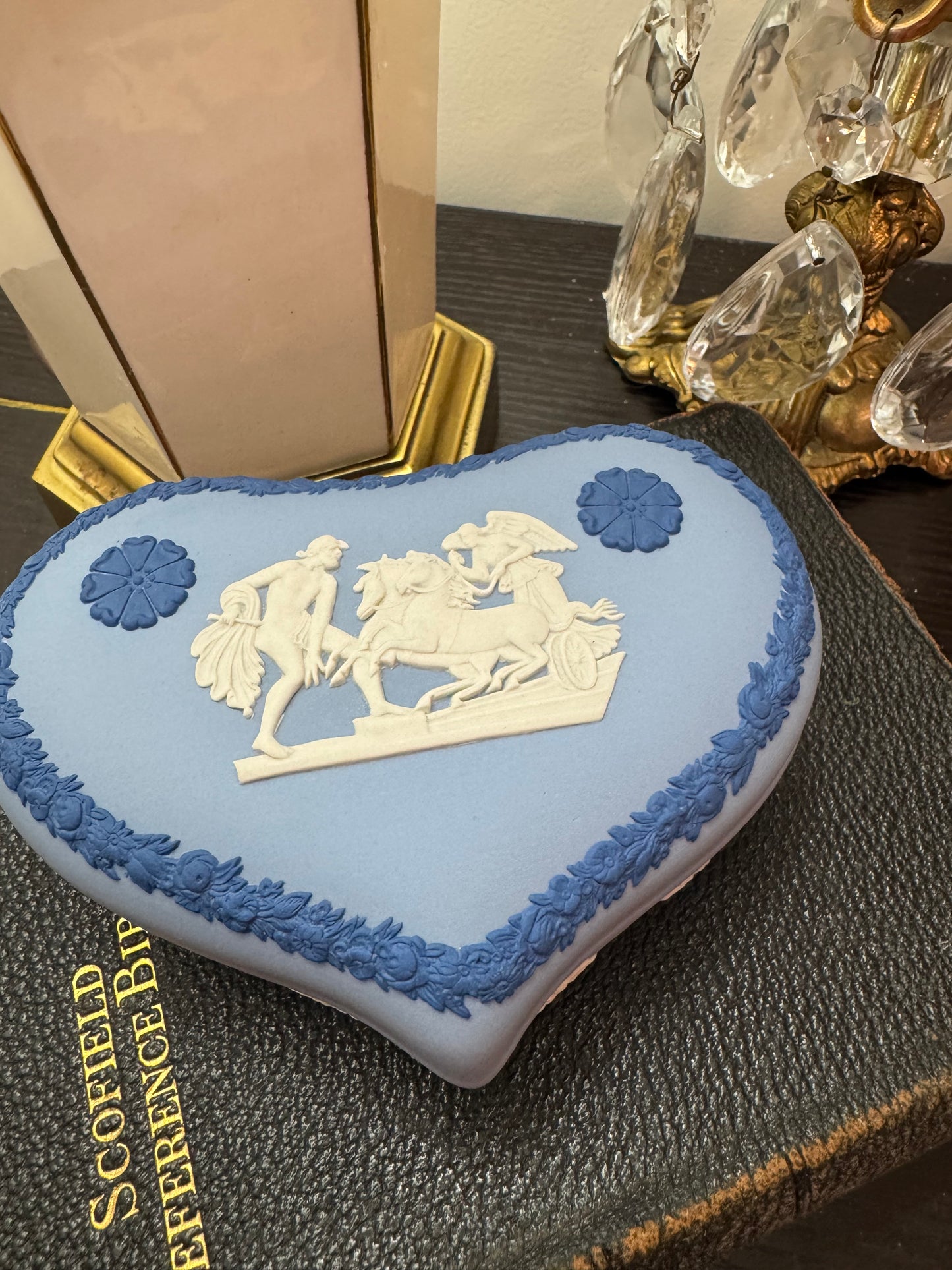 Reserved Wedgwood three color trinket box