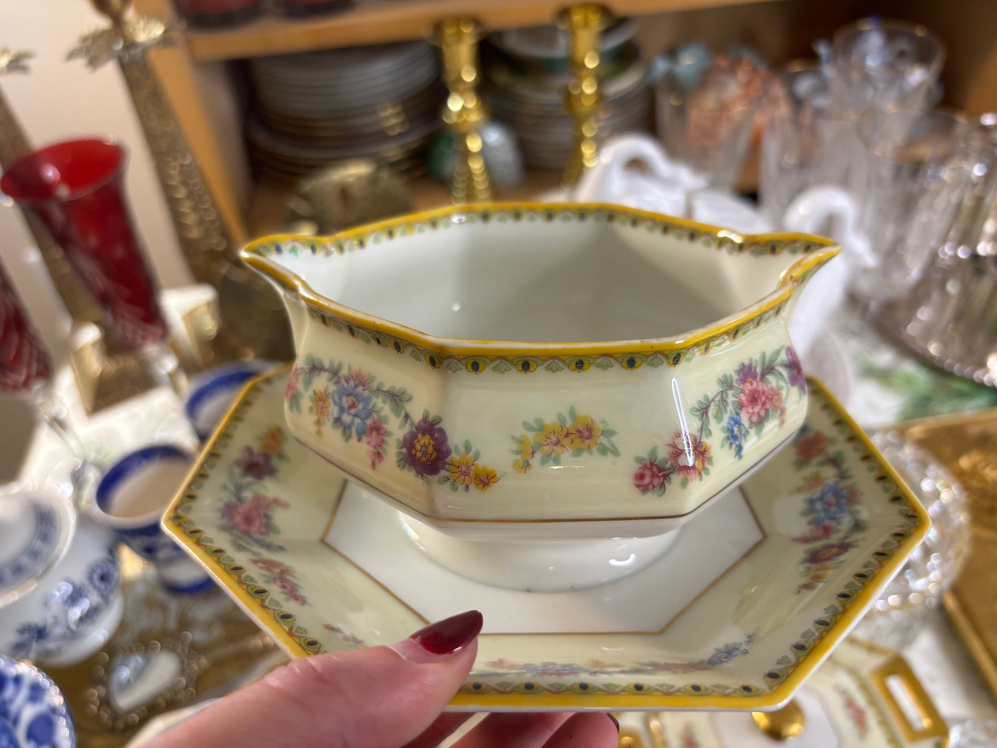 Gorgeous Haviland Limoges three piece set!