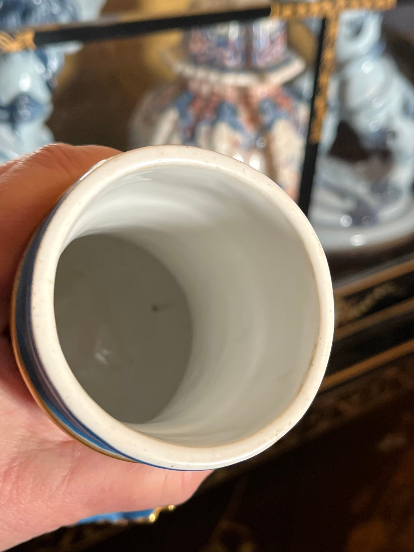 Pair Antique French Sèvres Porcelain Vases | Bleu Céleste | Hand-Painted Putti & Floral Panels | Marked c.1841