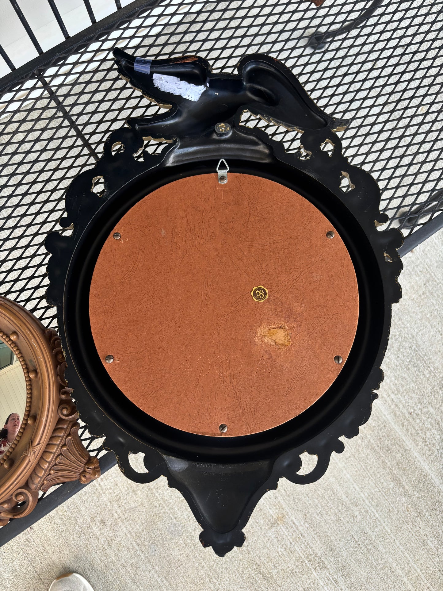 Gorgeous vintage Federal Eagle mirror, 21”x14.5”