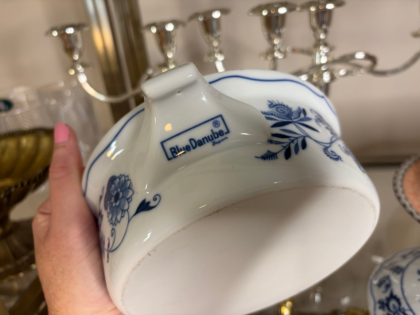 Lovely Blue Danube casserole dish!