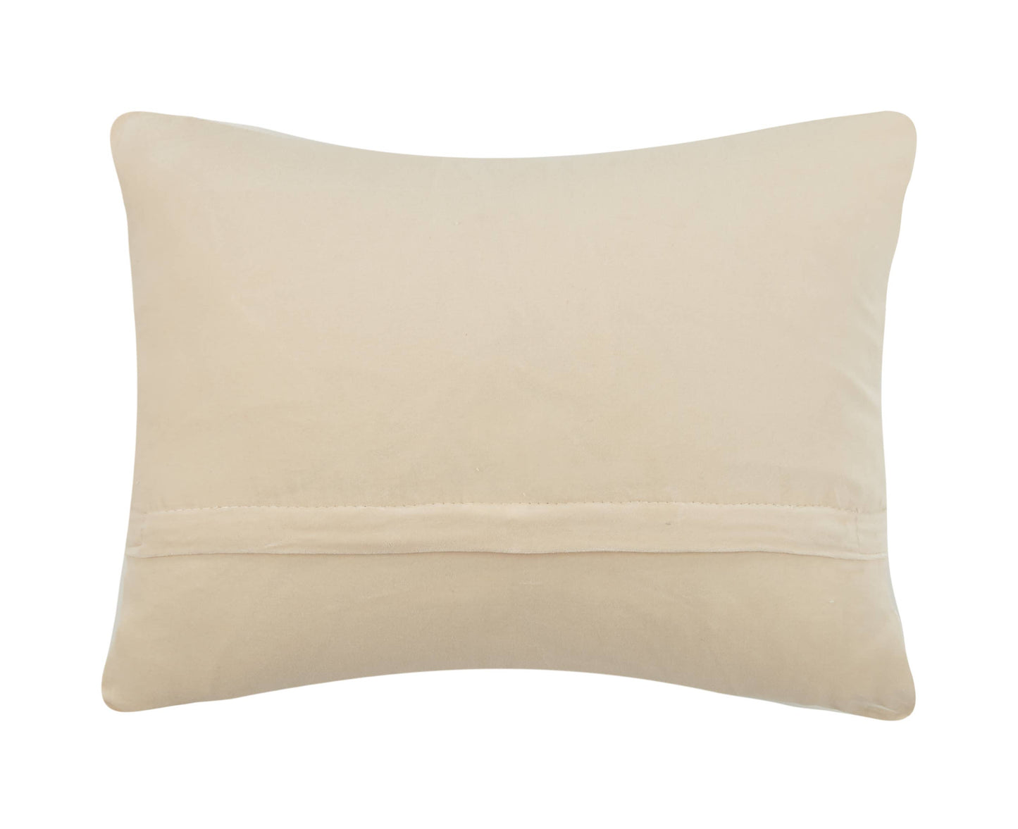 Bugle Crest Hooked Wool Accent Pillow | 14" × 18"