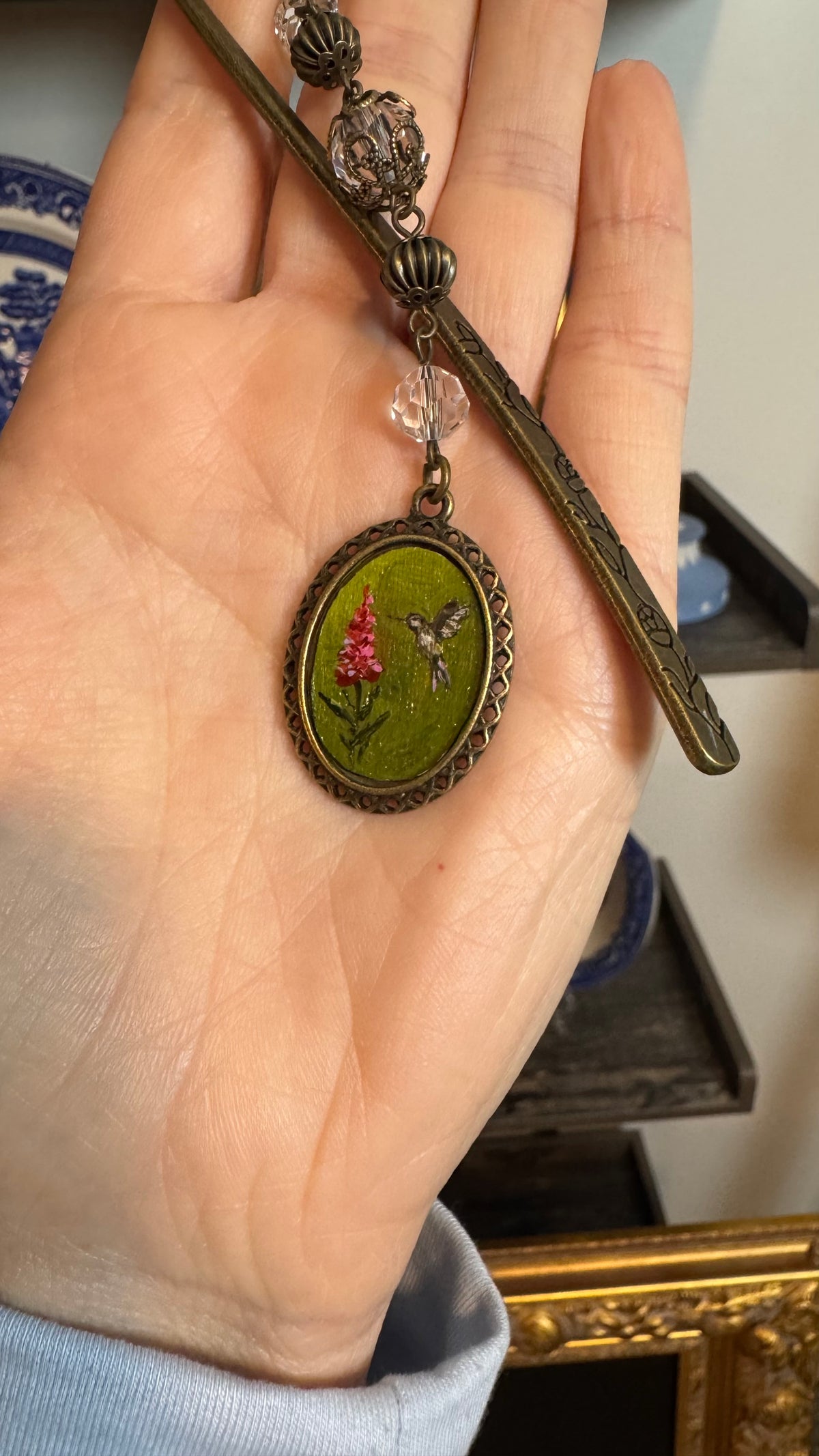 Story sale Hummingbird bookmark