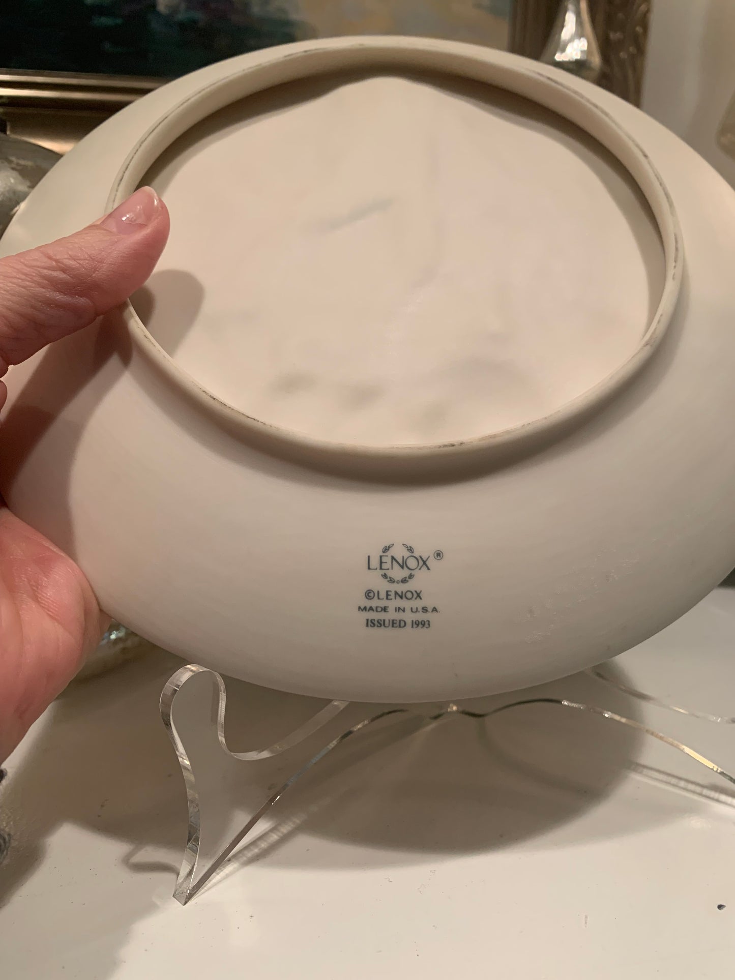 Lenox Holy Family Plate