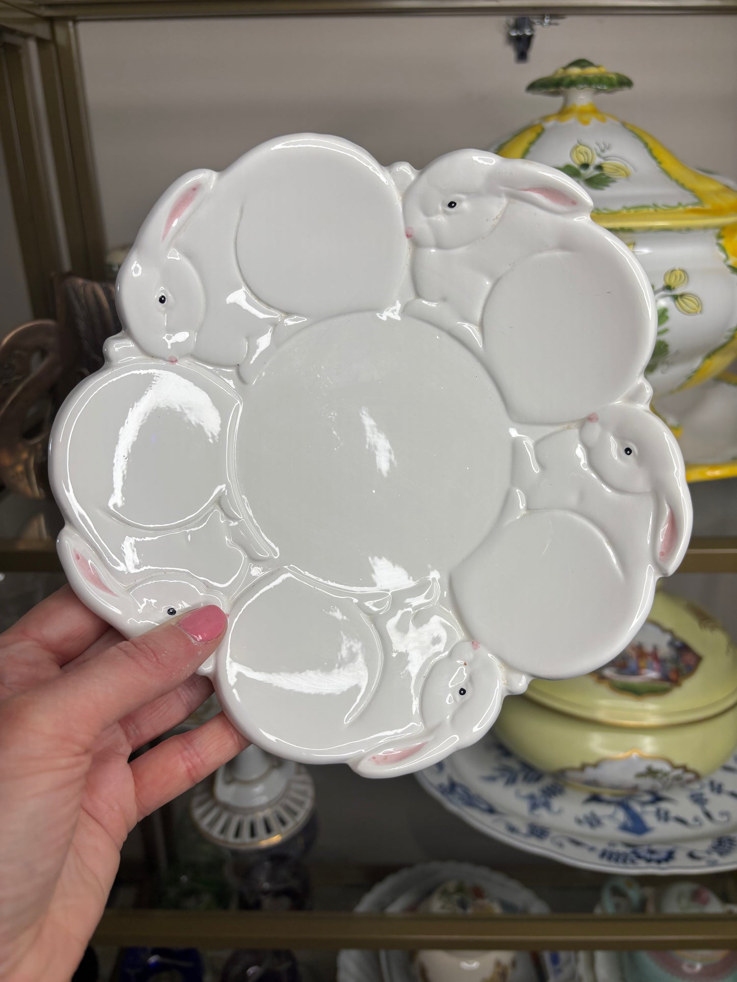 Sweetest bunny plate!