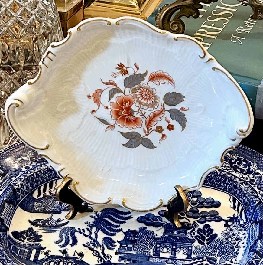 Authentic Richard Gnori of Italy designer hand painted dish