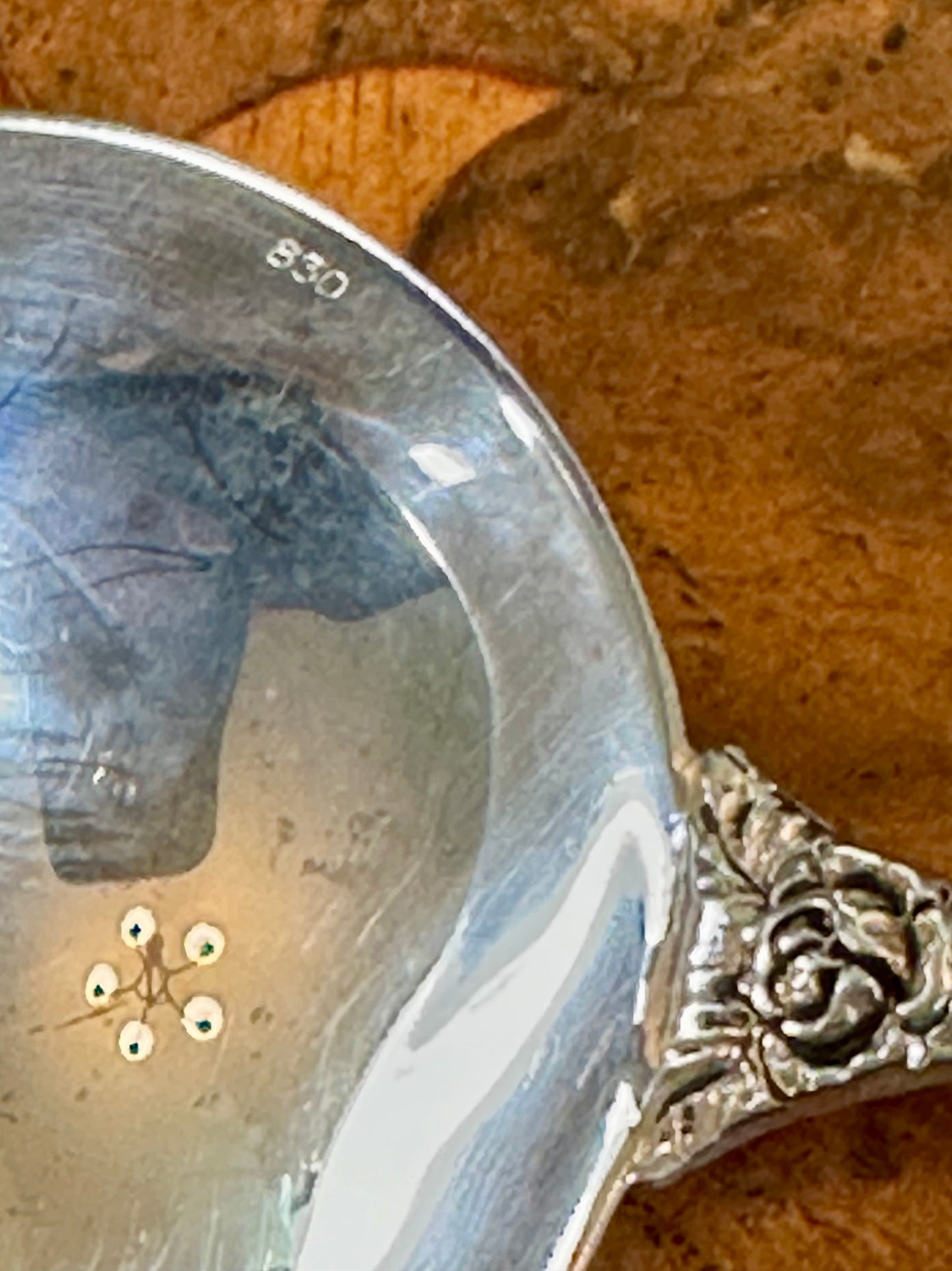 Antique Swedish 830 Silver Dessert Service, 2-piece Set, Early 20th Century, Stockholm