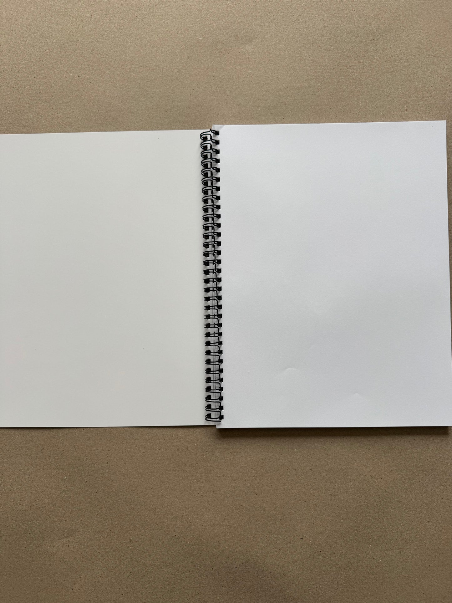 Pink peonies large notebook 11x8.5”