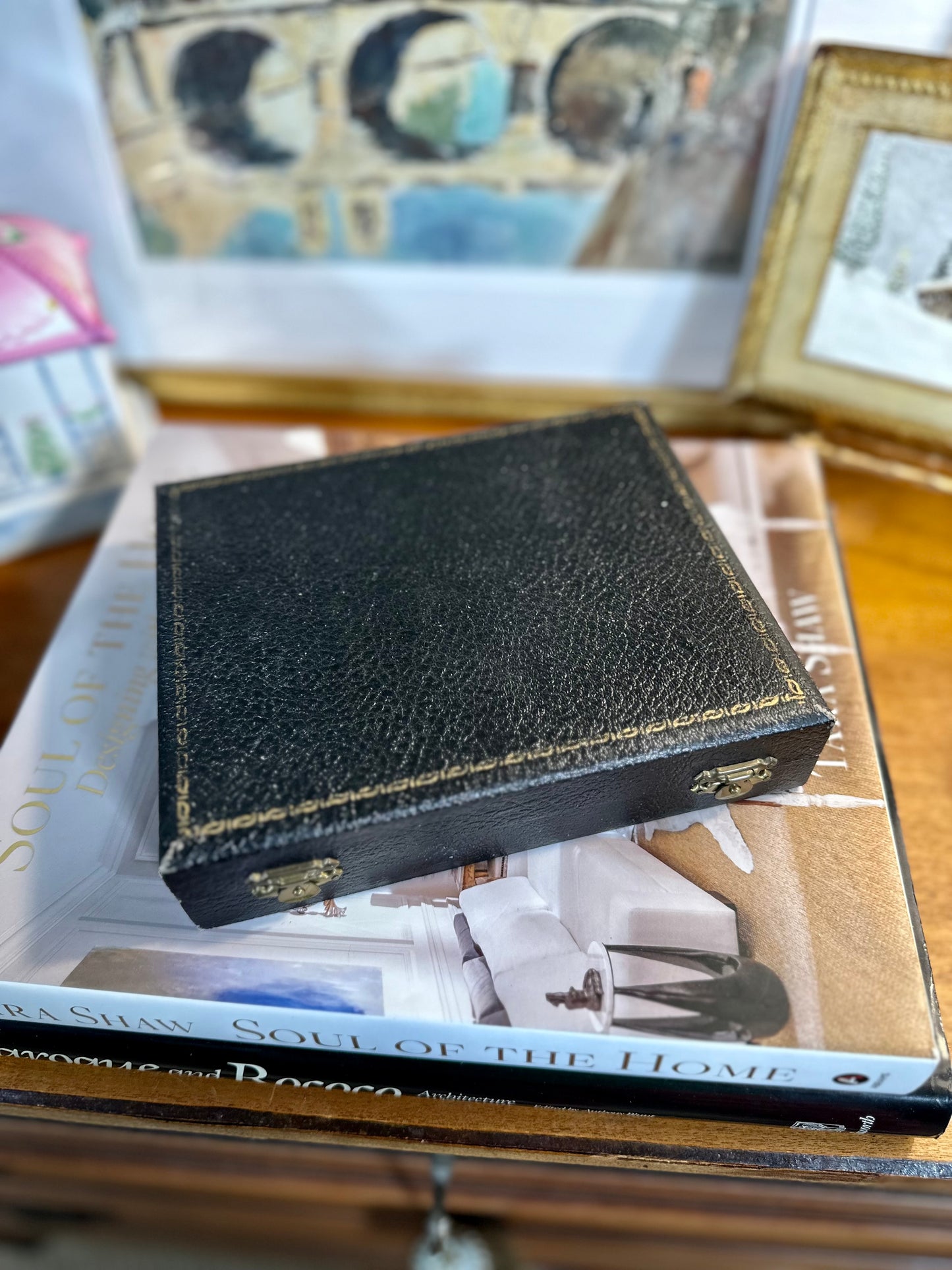 Yeoman Silver Plate EPNS Grapefruit Spoons & Knife Set | Sheffield, England | c. 1950s