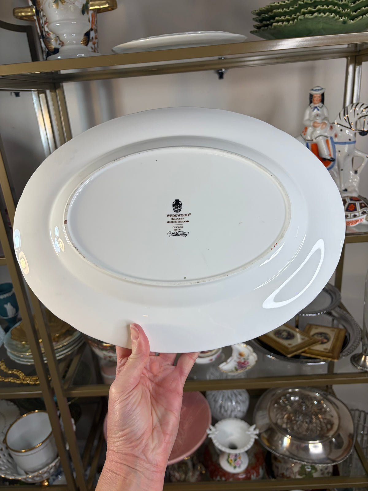 Lovely Wedgwood cuckoo oval platter!