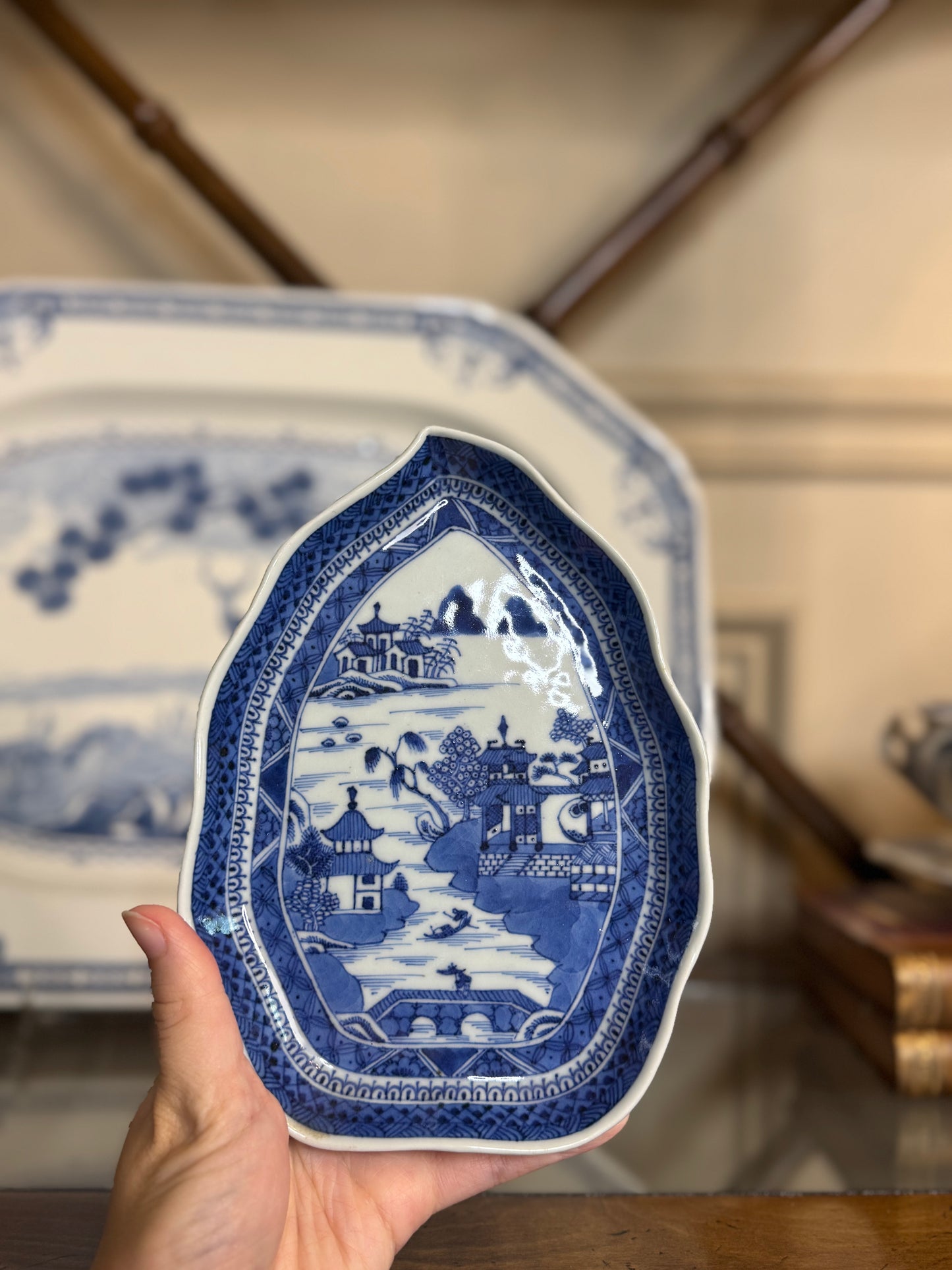 RESERVED - WILLOW PAGODA LEAF DISH