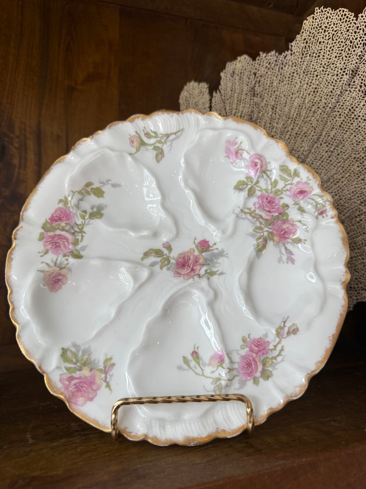Live Sale 6/11 for Elizabeth - Antique Limoges Oyster Plate