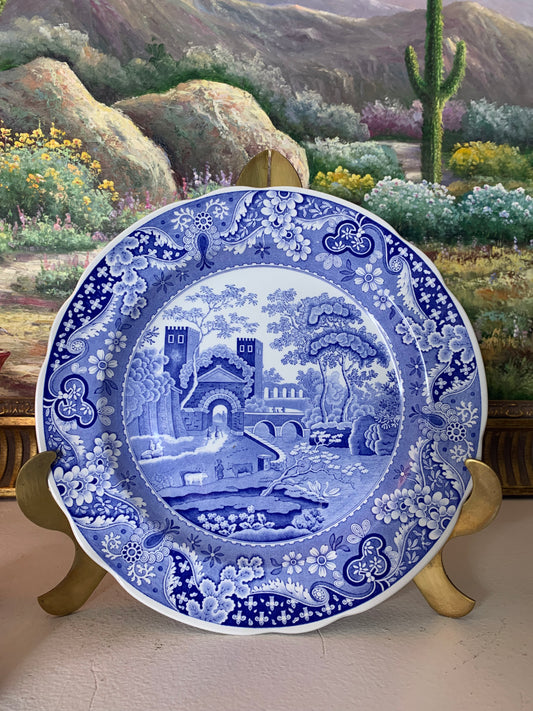Spode Blue Room Castle plate - Excellent condition!