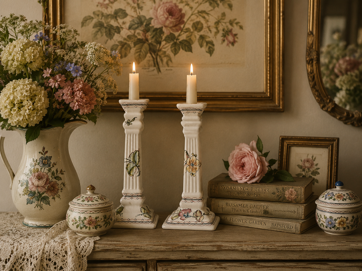 Hand-Painted Portuguese Candlesticks π΅πΉ10β