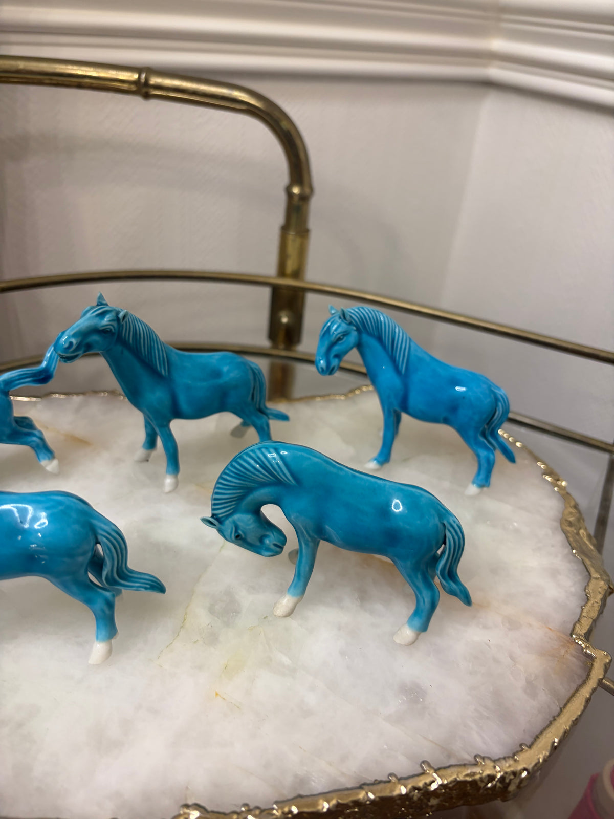 Miniature horses set of 5! As is!