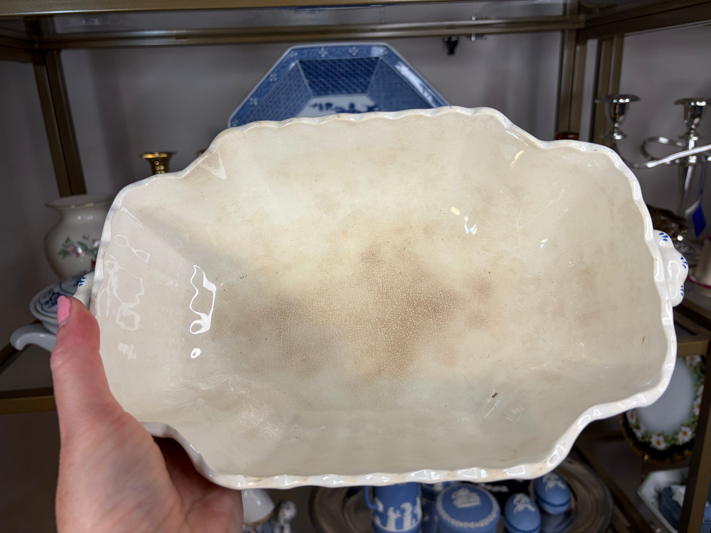 Lovely Copeland Spode lidded tureen! As is!