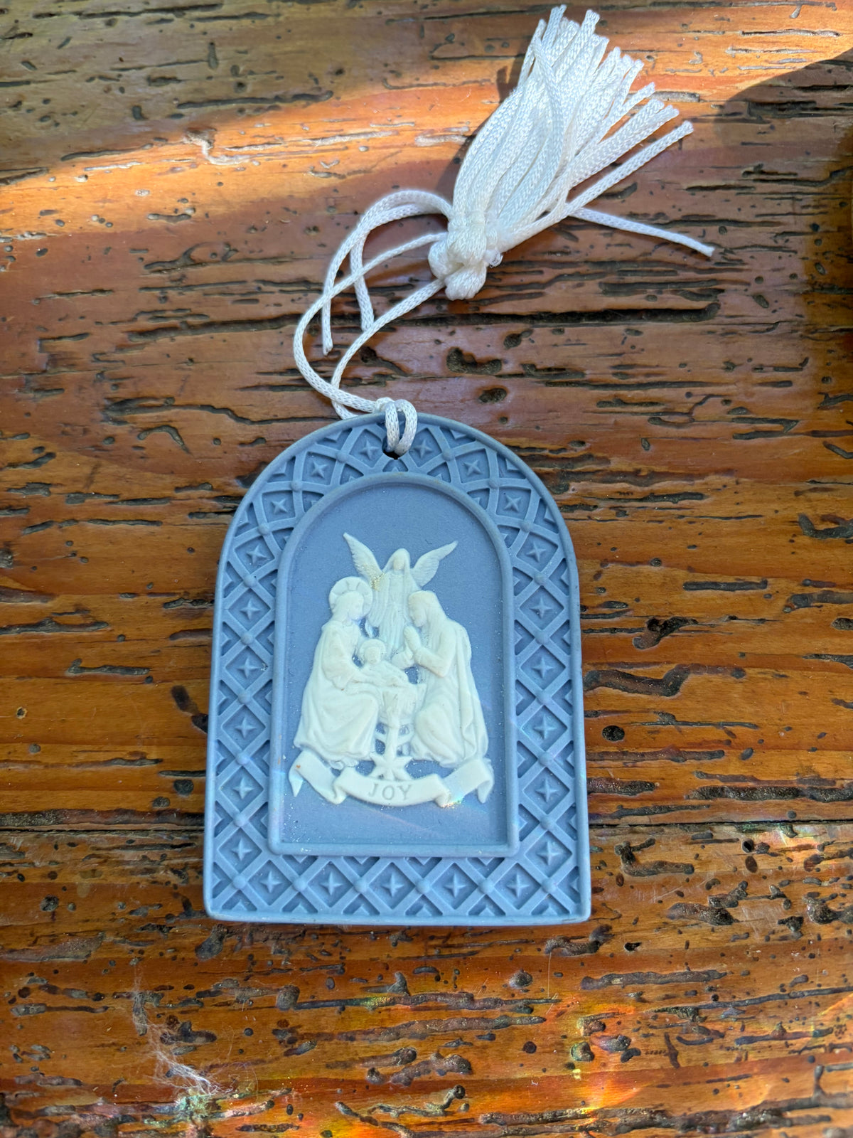 Lovely Wedgwood nativity ornament!