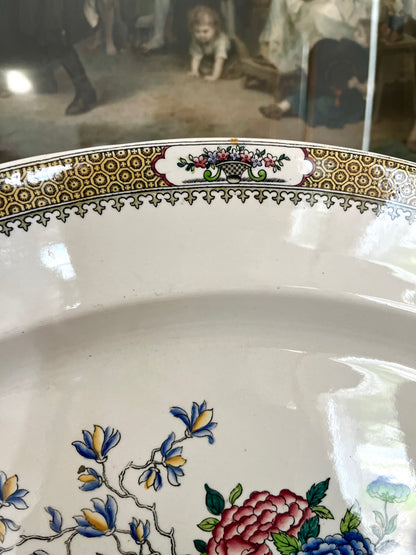 Live 06/15 Large Antique Copeland England Platter Bespoke Pattern For Davis Collamore 5th Avenue - Circa 1911-1920’s