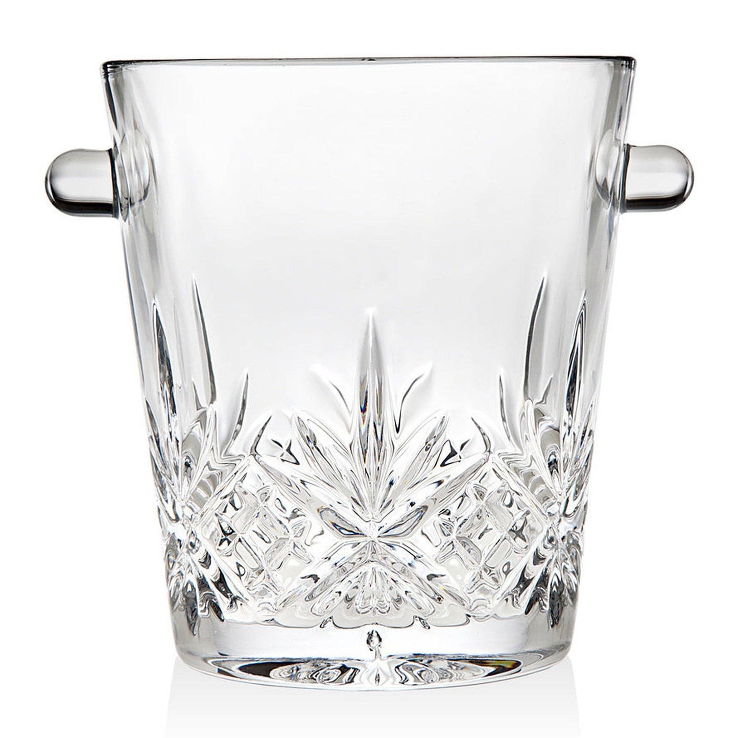 Irish Cut Crystal Ice Bucket| 12oz Unleaded Crystal Glass