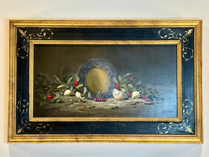 Original Oil on Board Painting from California Artist Kathryn Miller: 24.5” x 15.5”