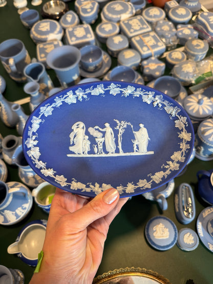 Reserved Wedgwood oval plate 8”