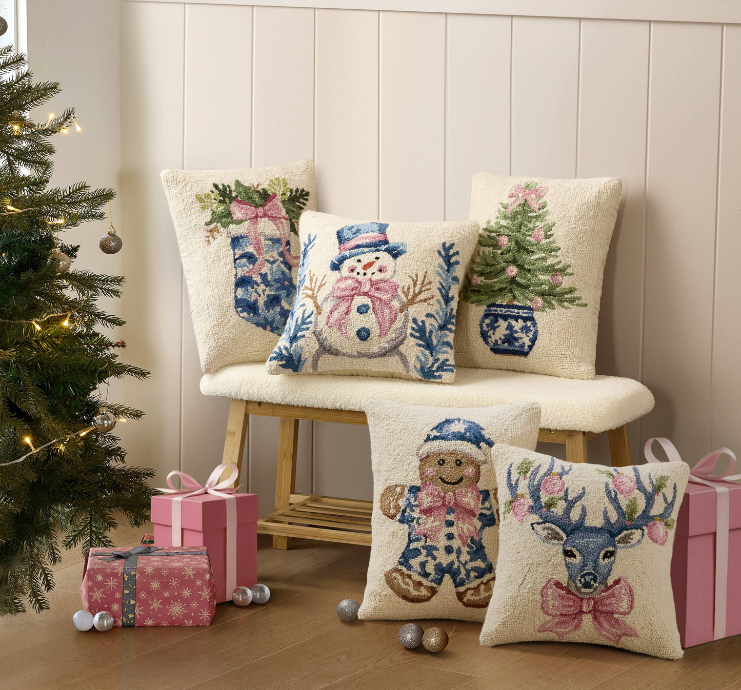 Potted Tree Hook Pillow