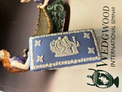 Wedgwood Jasperware trinket box!