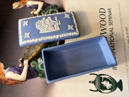 Wedgwood Jasperware trinket box!