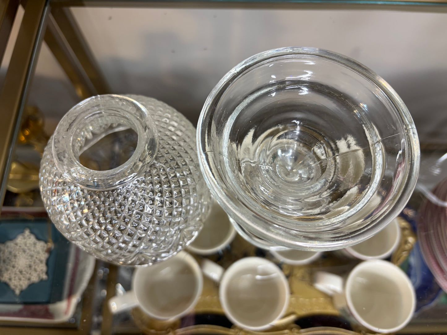 Beautiful glass fairy lamp!