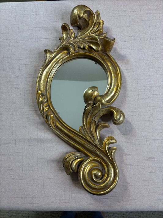 Gorgeous ornate scroll style mirror!