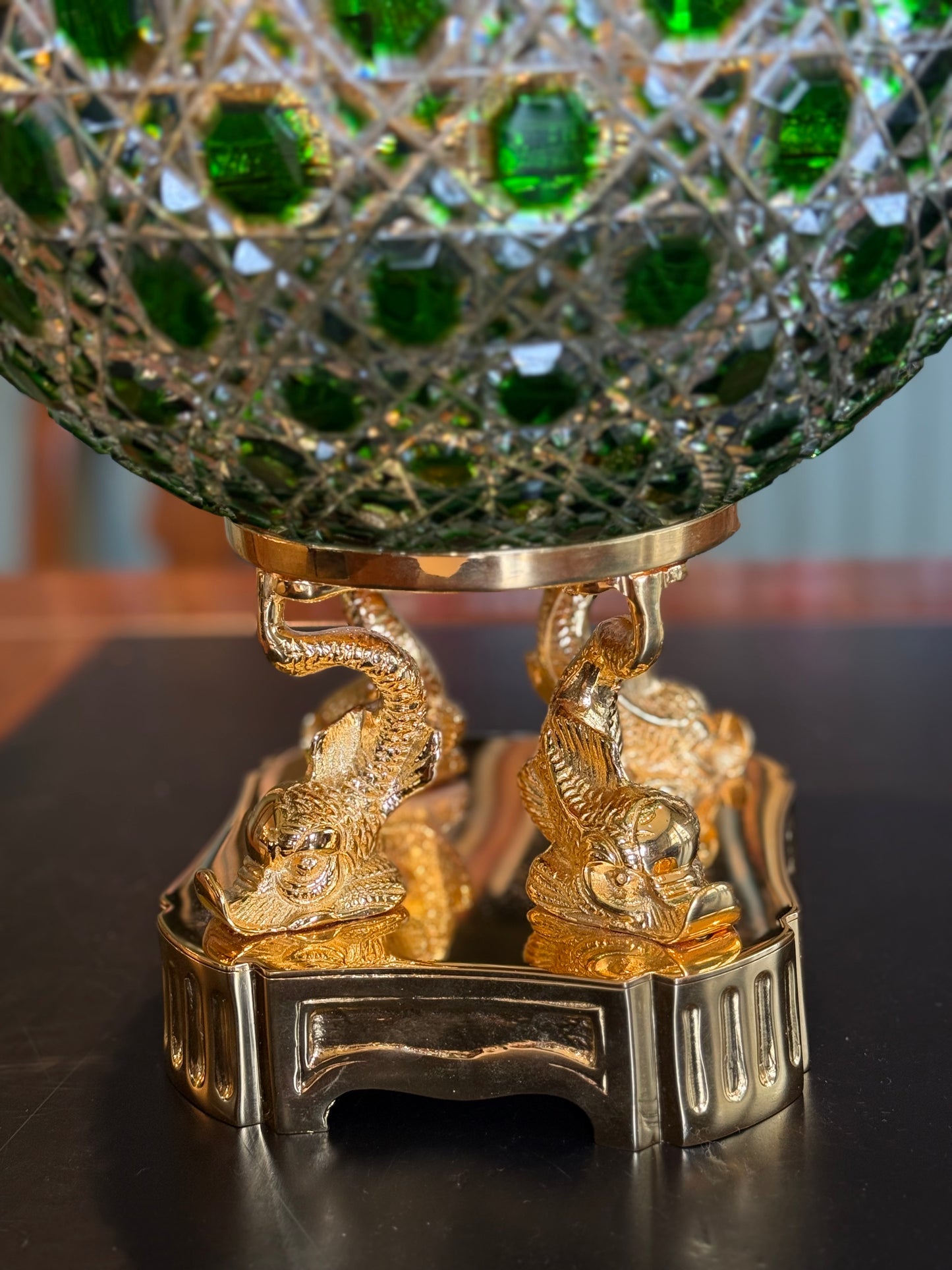 Rare 19.5” Cristal Benito French Crystal Vodka Service Set W/ Certificate of Authenticity & Appraisal | Charitable Offering