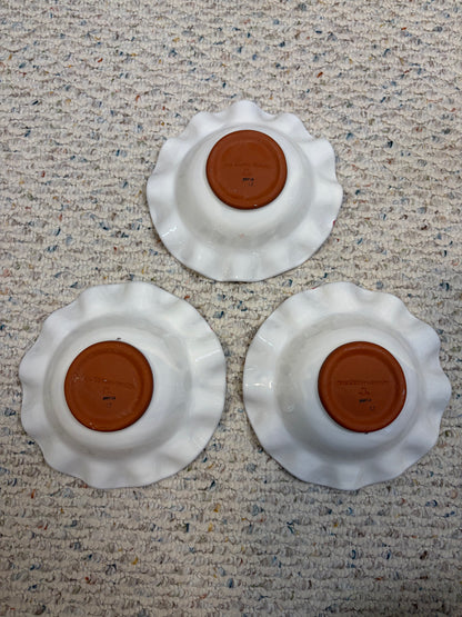 Mackenzie-Childs Keukenhof fluted bowls set of 3!